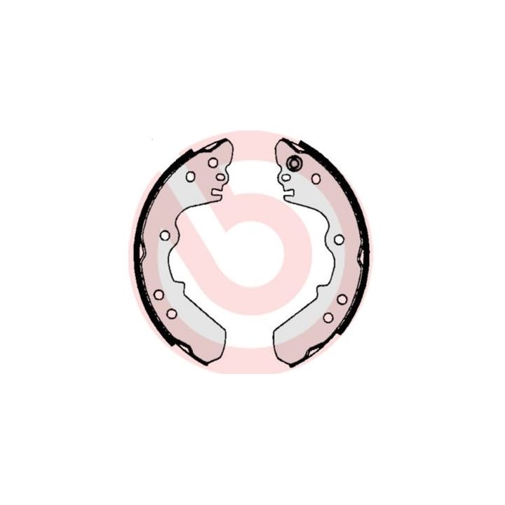 Stabdžių trinkelių komplektas BREMBO S 59 512