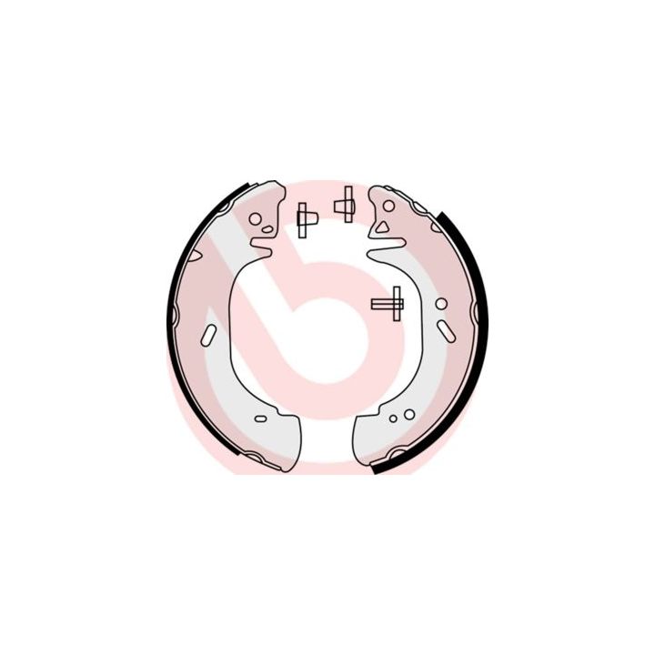 Stabdžių trinkelių komplektas BREMBO S 59 518