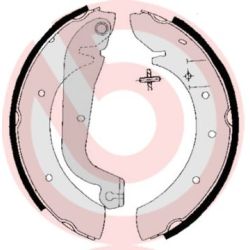 Stabdžių trinkelių komplektas BREMBO S 61 514