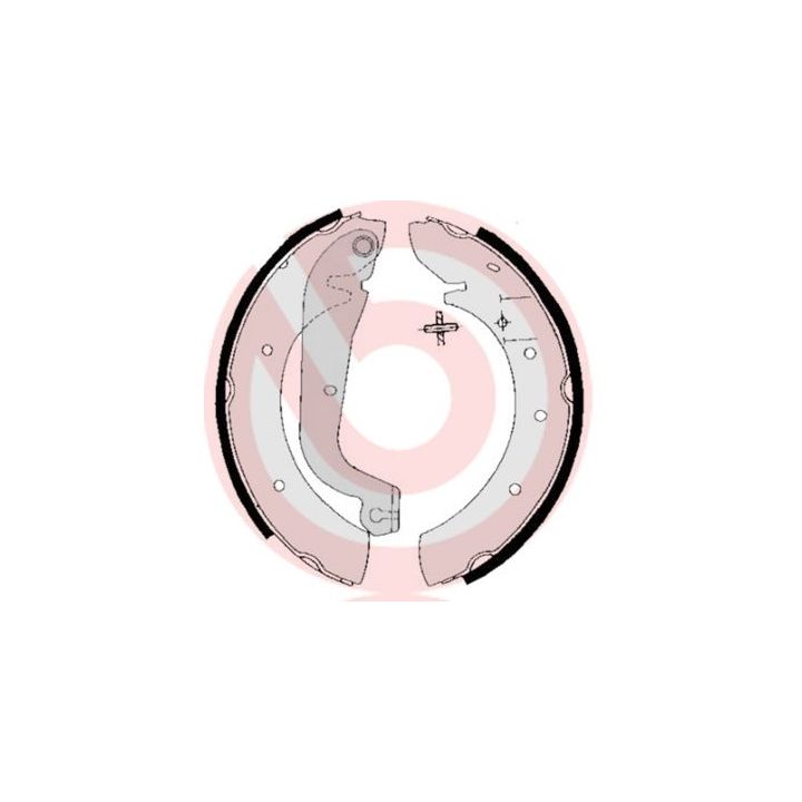 Stabdžių trinkelių komplektas BREMBO S 61 514