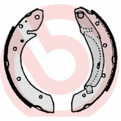 Stabdžių trinkelių komplektas BREMBO S 61 522