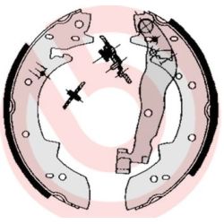 Stabdžių trinkelių komplektas BREMBO S 68 511