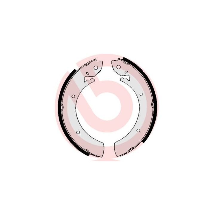 Stabdžių trinkelių komplektas BREMBO S 68 513