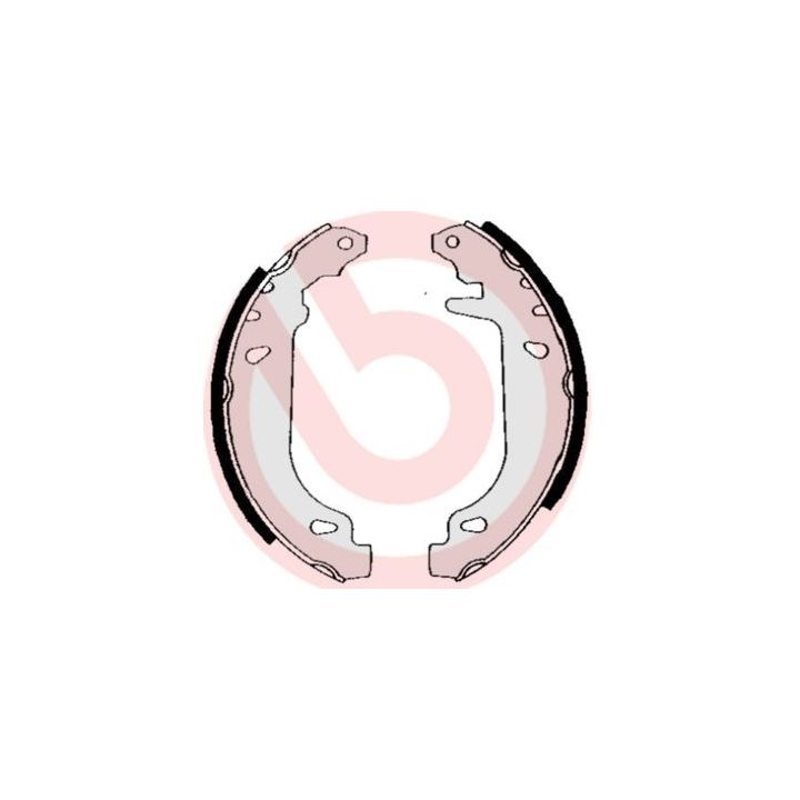 Stabdžių trinkelių komplektas BREMBO S 68 520