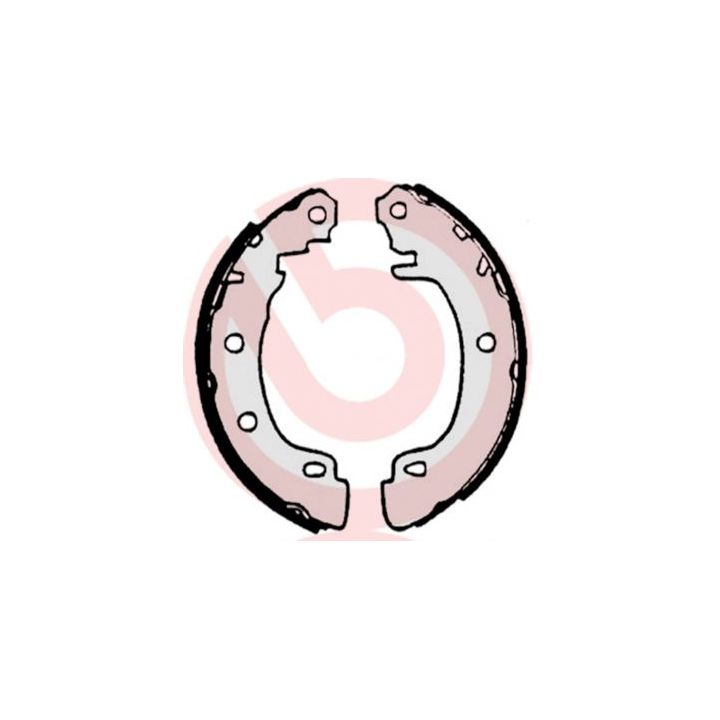 Stabdžių trinkelių komplektas BREMBO S 68 522