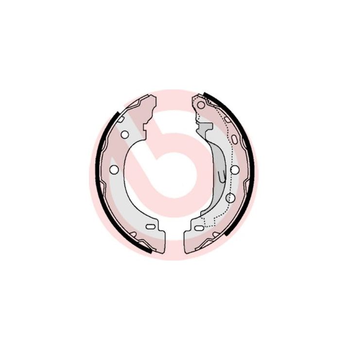 Stabdžių trinkelių komplektas BREMBO S 68 523