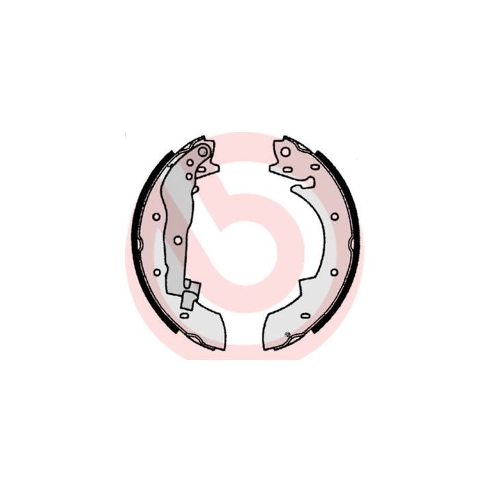 Stabdžių trinkelių komplektas BREMBO S 68 540