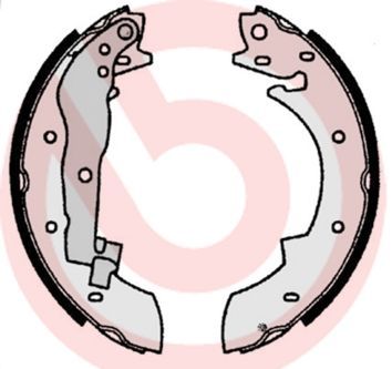 Stabdžių trinkelių komplektas BREMBO S 68 540