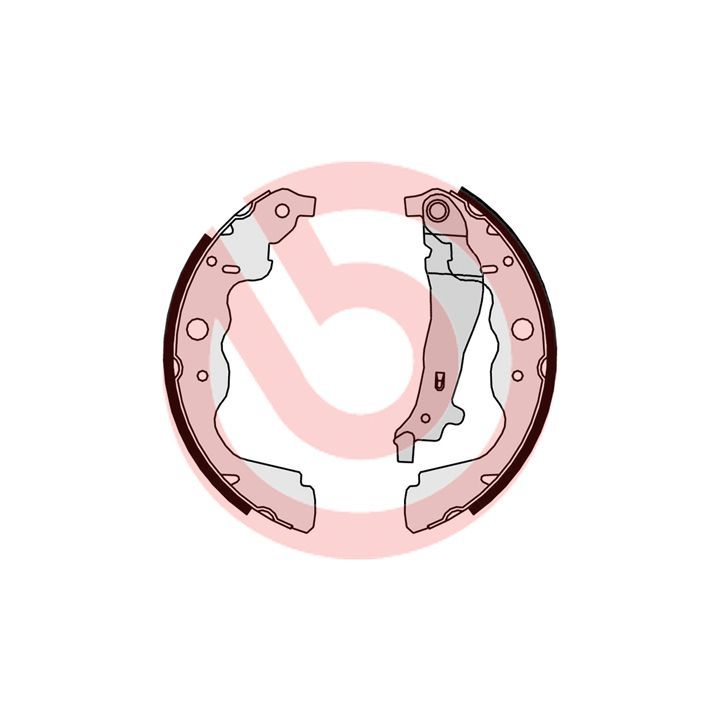 Stabdžių trinkelių komplektas BREMBO S 68 546