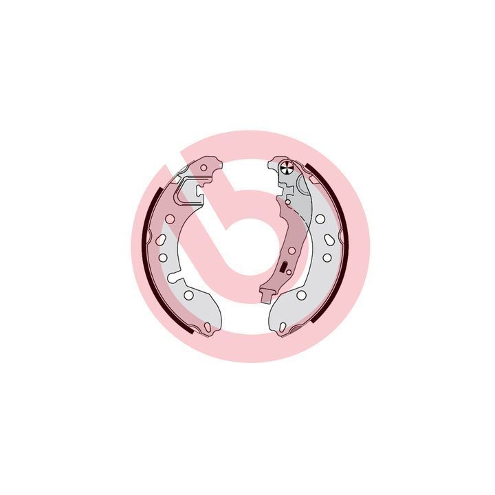 Stabdžių trinkelių komplektas BREMBO S 68 548