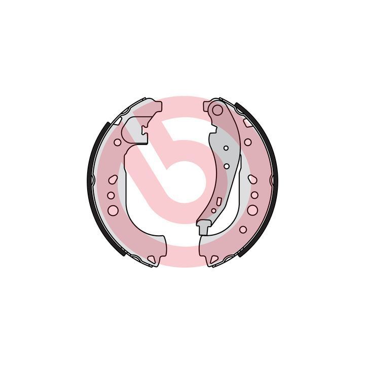 Stabdžių trinkelių komplektas BREMBO S 68 550