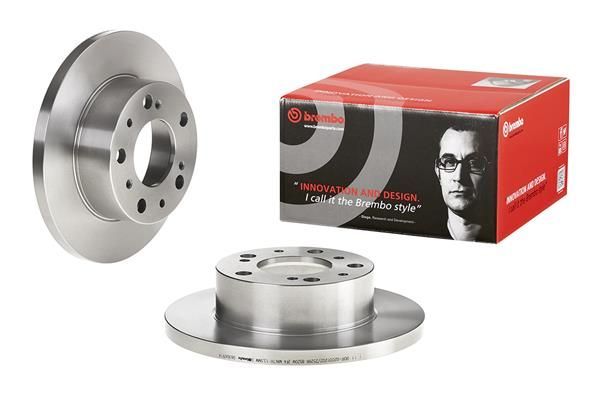 Stabdžių diskas BREMBO 08.3069.14