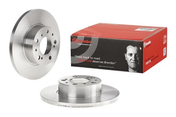Stabdžių diskas BREMBO 08.3136.14