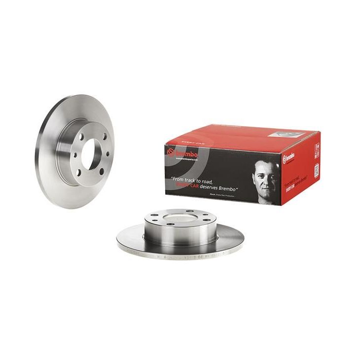 Stabdžių diskas BREMBO 08.3636.10