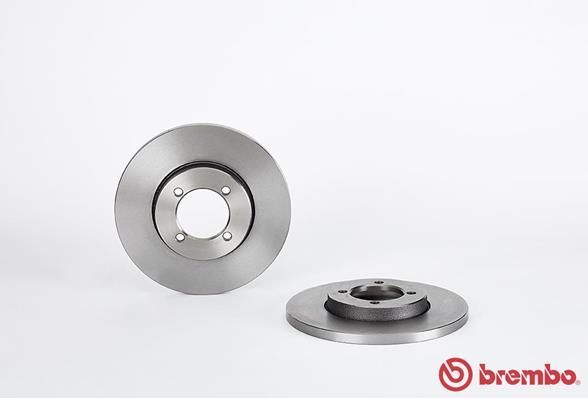 Stabdžių diskas BREMBO 08.3774.10