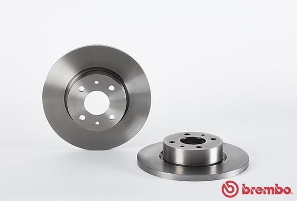 Stabdžių diskas BREMBO 08.4878.10