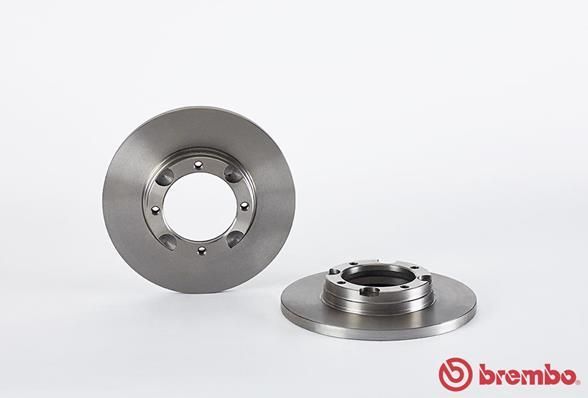 Stabdžių diskas BREMBO 08.4974.10