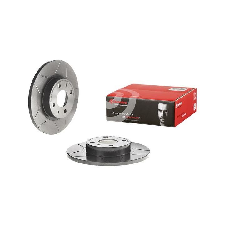 Stabdžių diskas BREMBO 08.5086.75