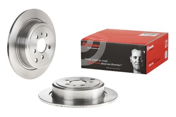 Stabdžių diskas BREMBO 08.5898.10