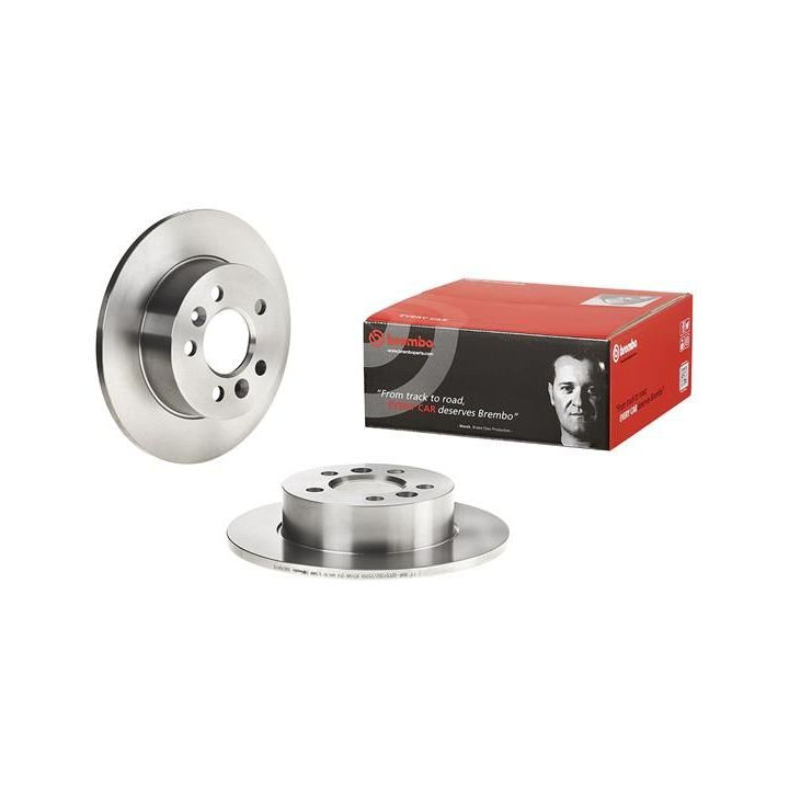 Stabdžių diskas BREMBO 08.6704.10