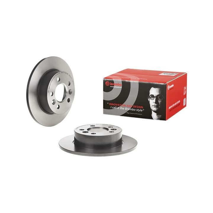 Stabdžių diskas BREMBO 08.6704.11