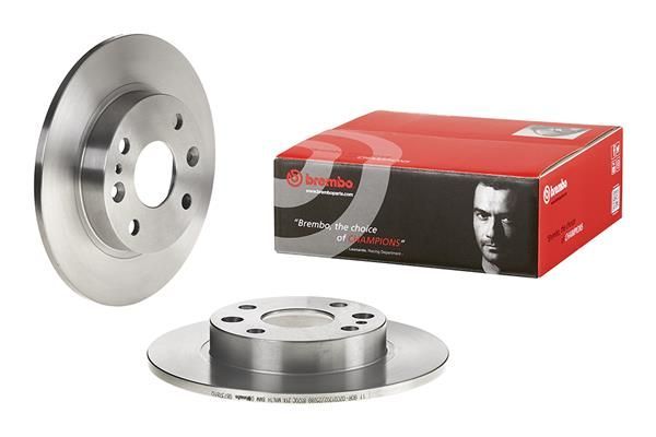 Stabdžių diskas BREMBO 08.7378.10