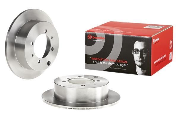 Stabdžių diskas BREMBO 08.8316.10