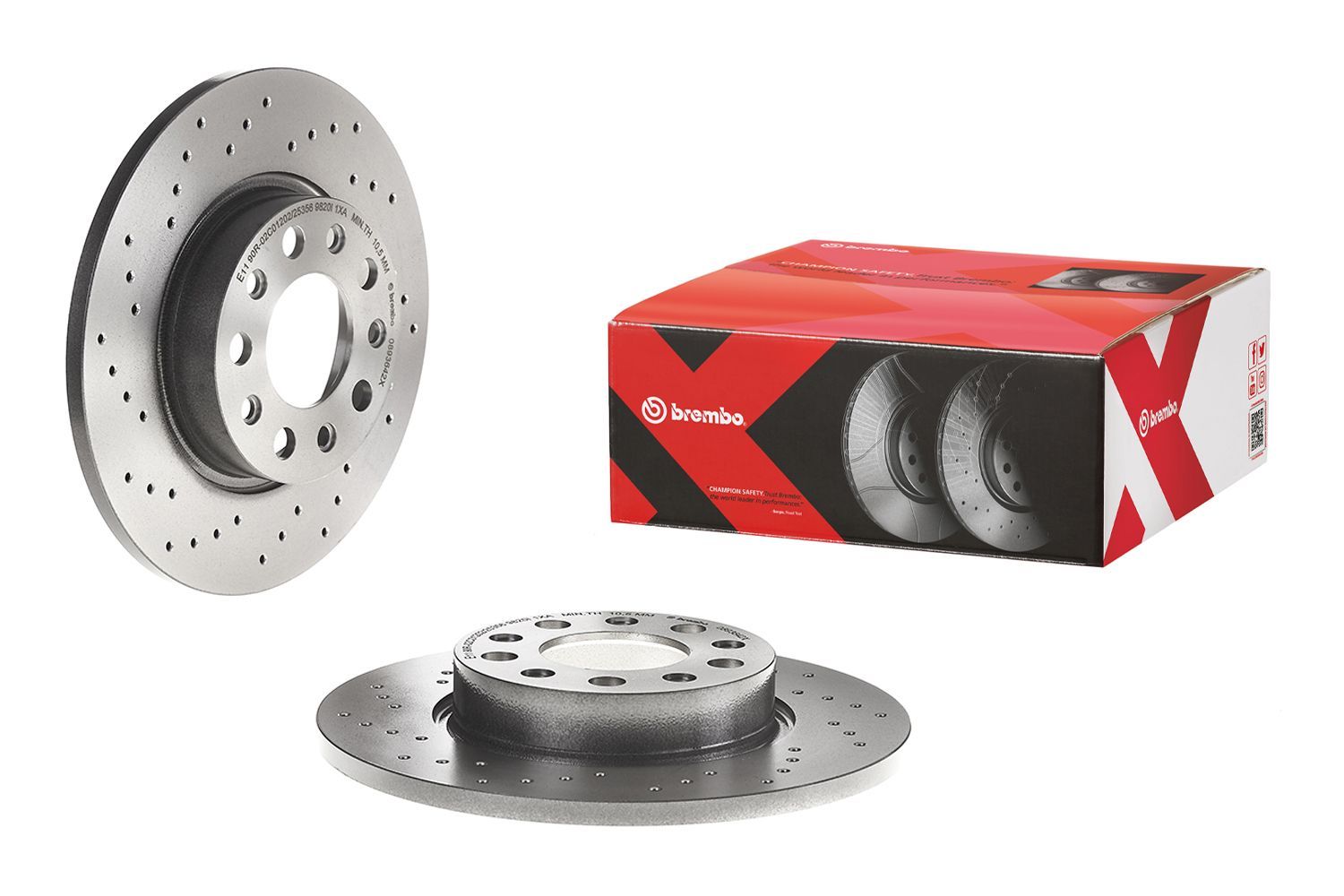 Stabdžių diskas BREMBO 08.9364.2X