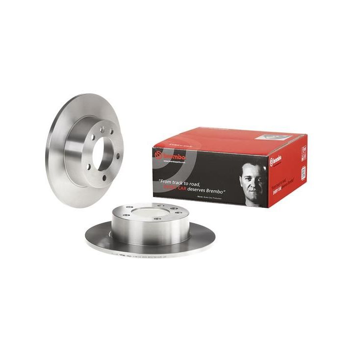 Stabdžių diskas BREMBO 08.9371.10