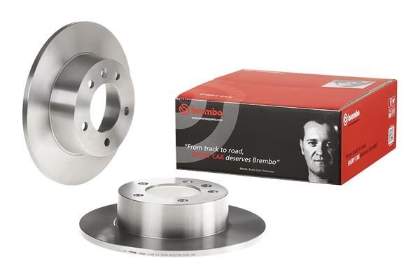 Stabdžių diskas BREMBO 08.9371.10