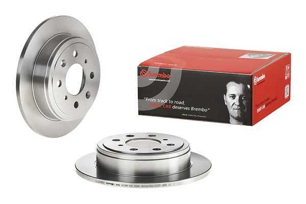Stabdžių diskas BREMBO 08.9605.10
