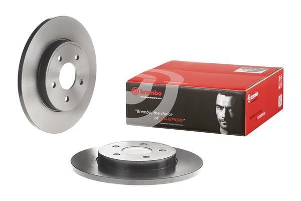 Stabdžių diskas BREMBO 08.9734.11
