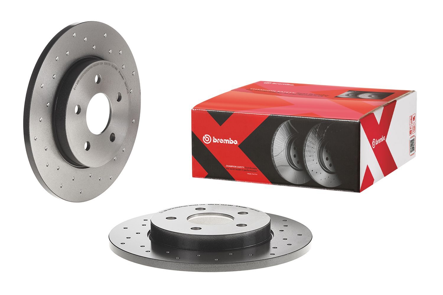 Stabdžių diskas BREMBO 08.9734.1X
