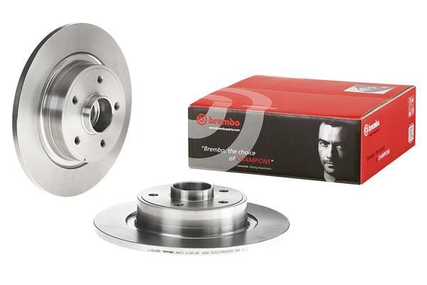 Stabdžių diskas BREMBO 08.9792.17