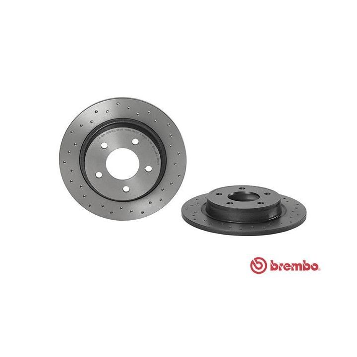 Stabdžių diskas BREMBO 08.9975.2X