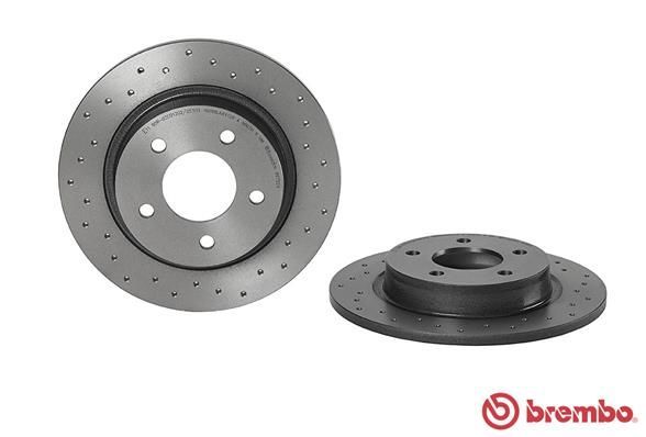 Stabdžių diskas BREMBO 08.9975.2X