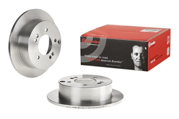 Stabdžių diskas BREMBO 08.A114.20