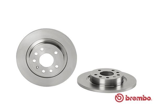 Stabdžių diskas BREMBO 08.A224.10