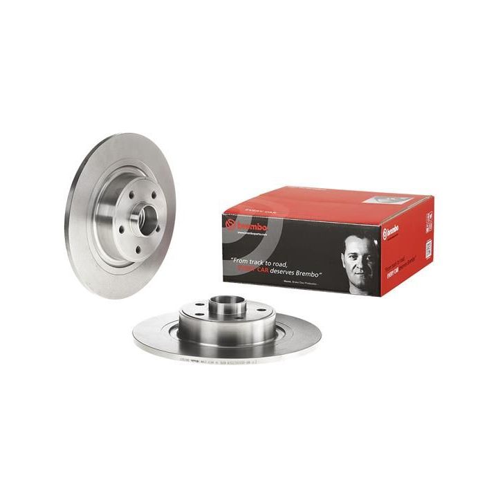 Stabdžių diskas BREMBO 08.A239.37