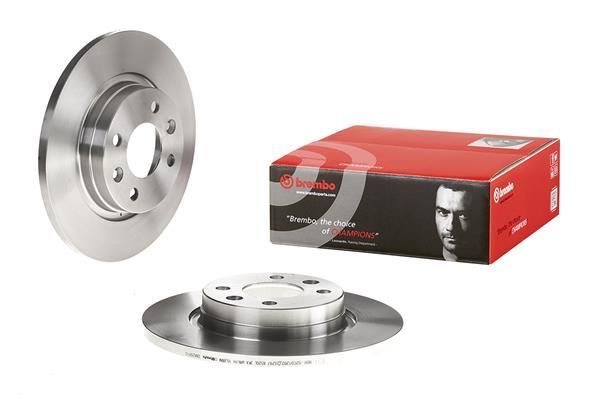 Stabdžių diskas BREMBO 08.A268.10