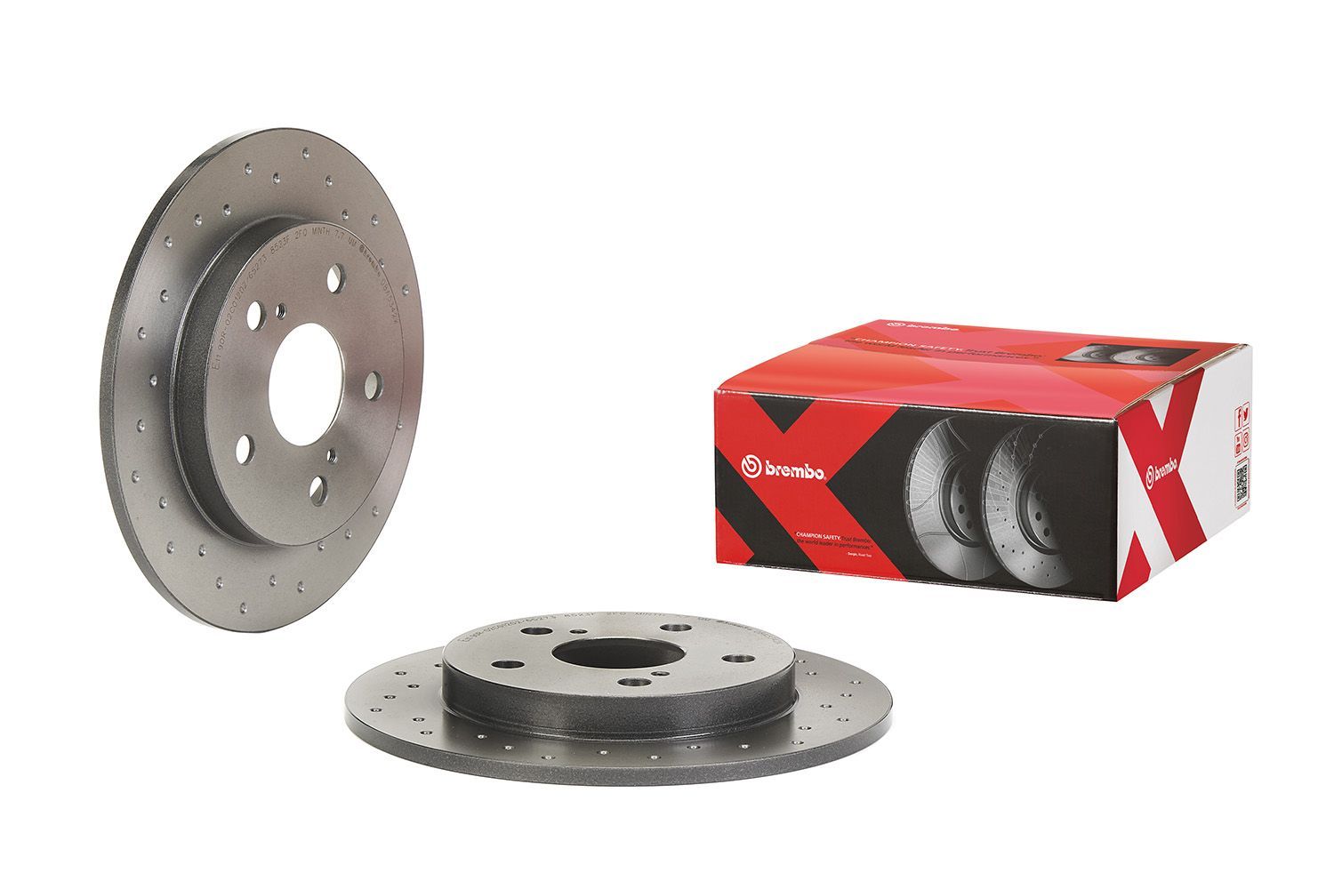 Stabdžių diskas BREMBO 08.A534.2X