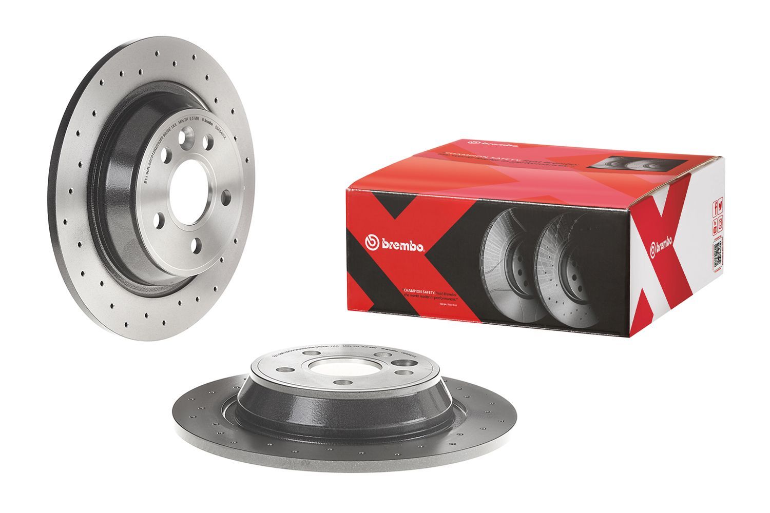 Stabdžių diskas BREMBO 08.A540.1X