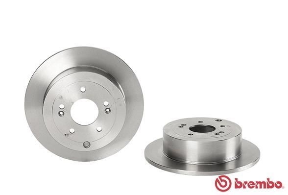 Stabdžių diskas BREMBO 08.A600.10