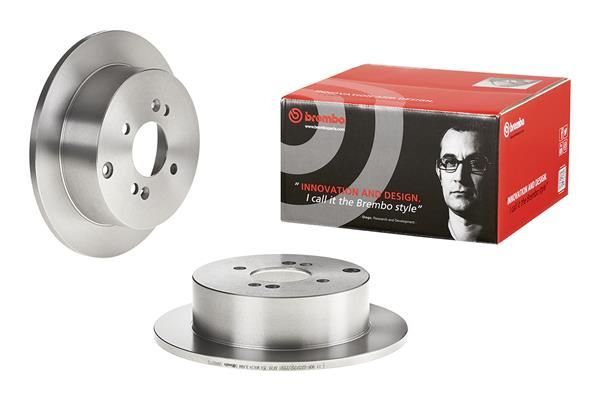 Stabdžių diskas BREMBO 08.A602.10