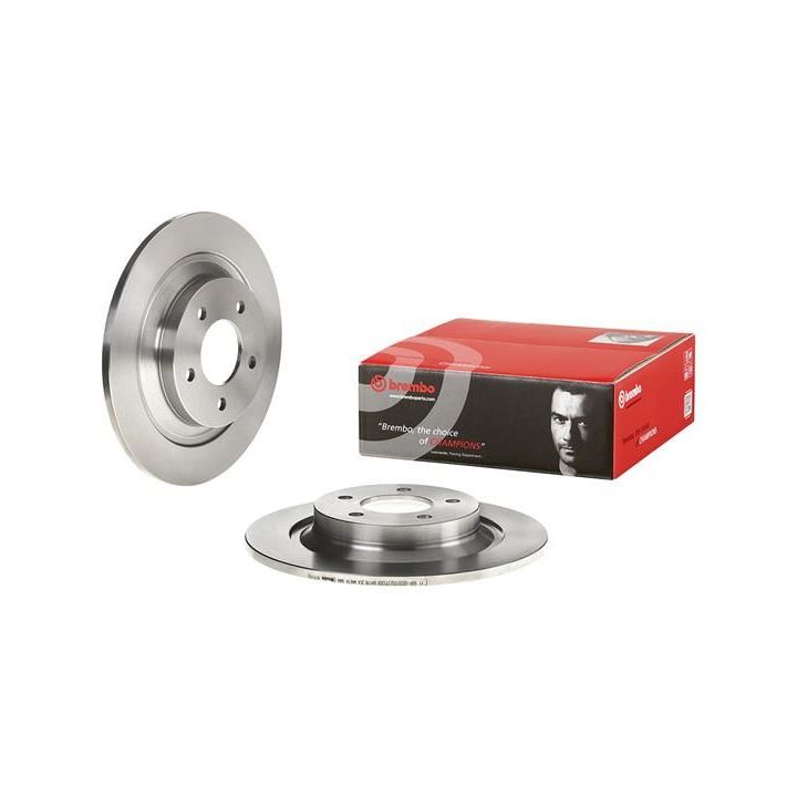 Stabdžių diskas BREMBO 08.A711.10