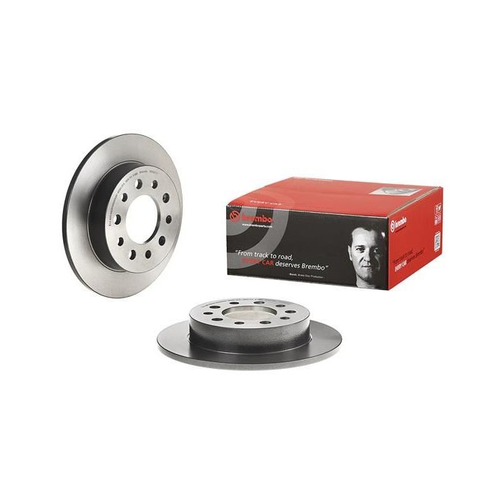 Stabdžių diskas BREMBO 08.B027.11