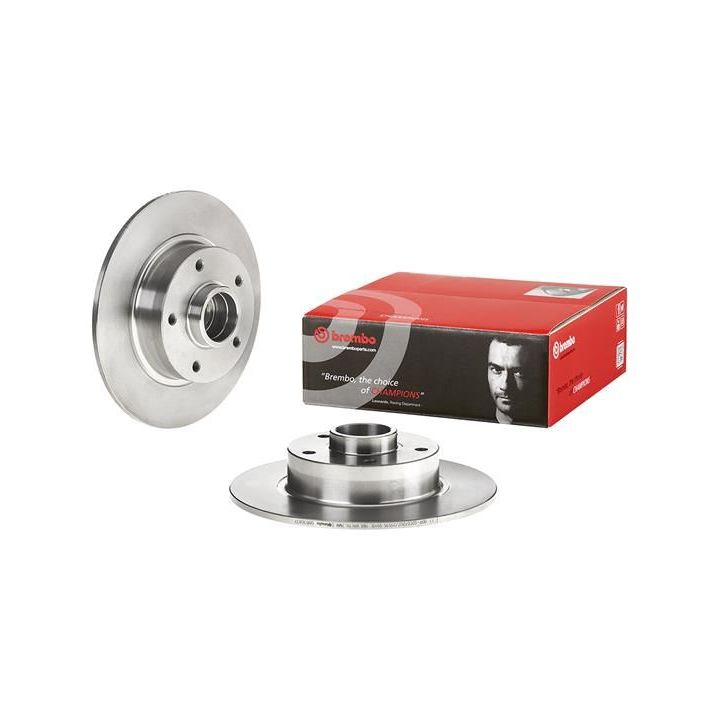 Stabdžių diskas BREMBO 08.B369.37