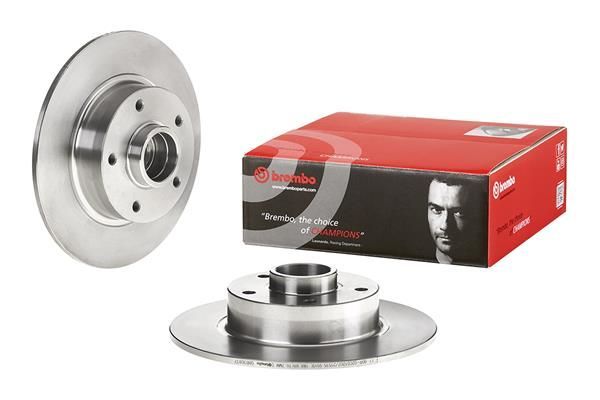 Stabdžių diskas BREMBO 08.B369.37