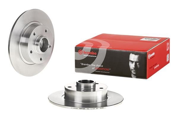 Stabdžių diskas BREMBO 08.B391.37