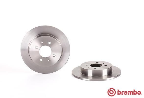 Stabdžių diskas BREMBO 08.C061.10